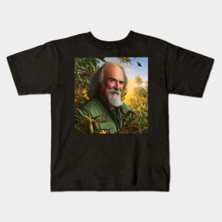 David Crosby vintage graphic design artwork Kids T-Shirt